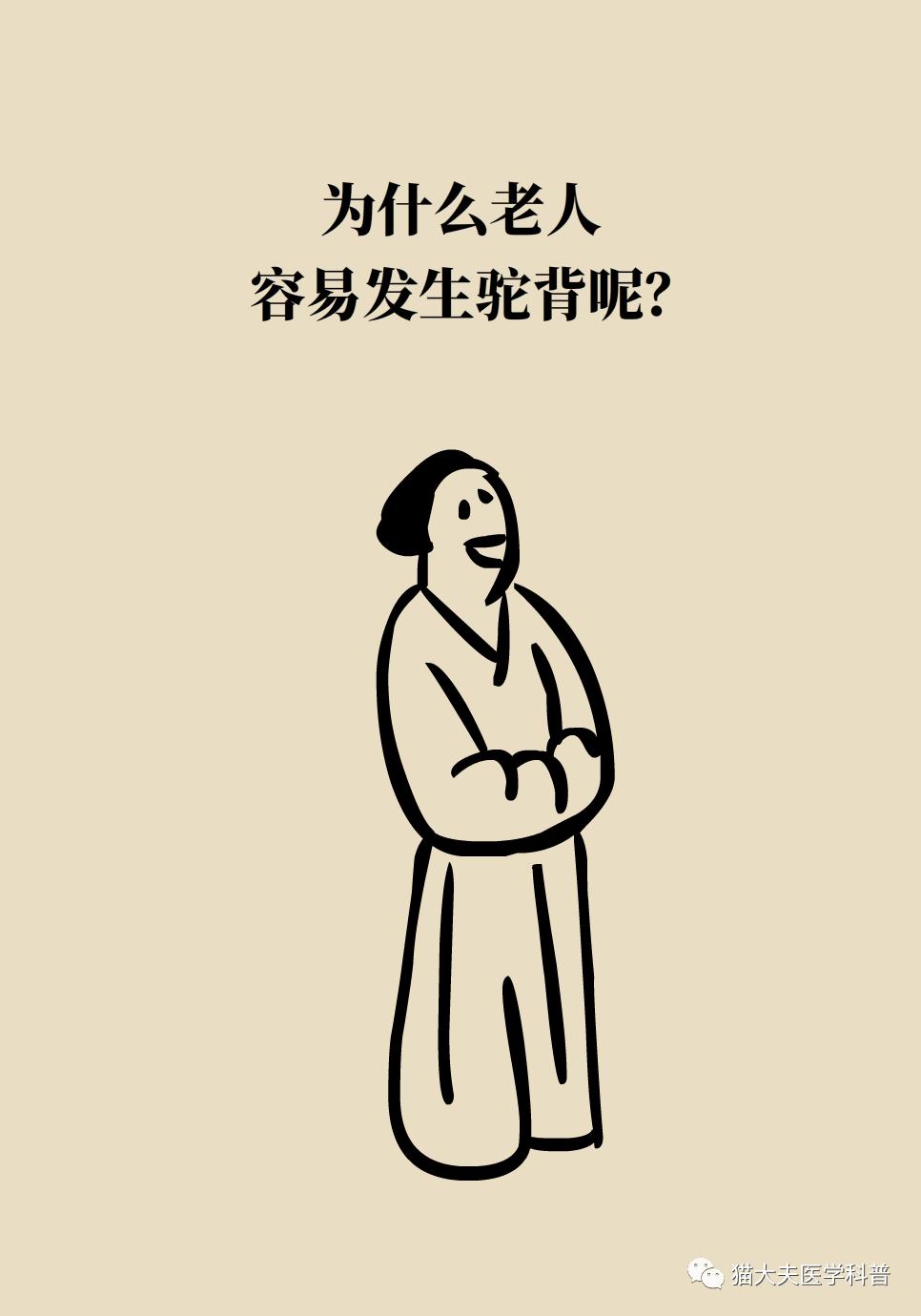 人老了驼背是自然现象吗