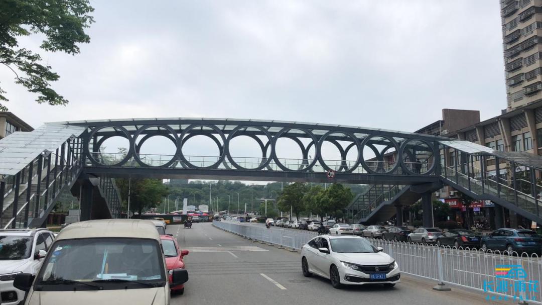 我为群众办实事!雨花区这座天桥,情系孩子上学路
