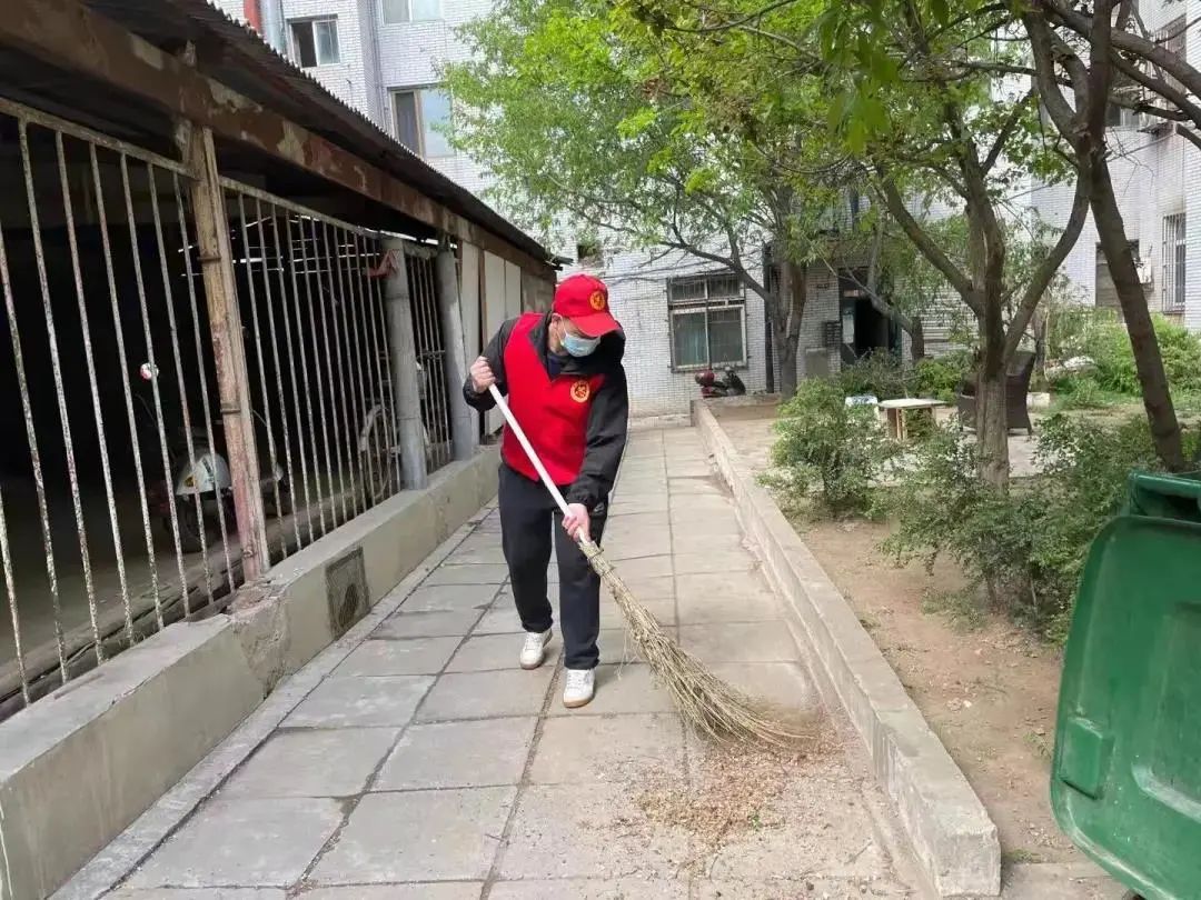 网络公益双桥区开展清洁家园文明实践志愿服务活动