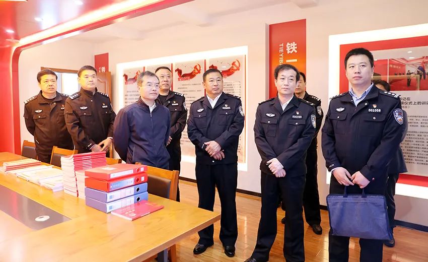 王海防同志带队来我市调研指导公安工作