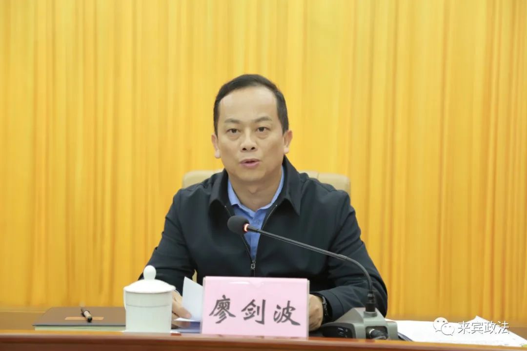 市人民政府副市长,公安局局长廖剑波主持会议,市人民检察院代检察长张