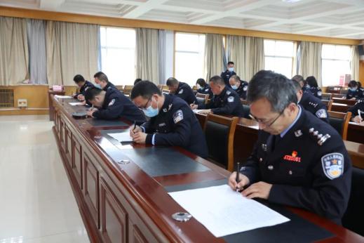 队伍教育整顿潍北监狱组织开展队伍教育整顿应知应会考试