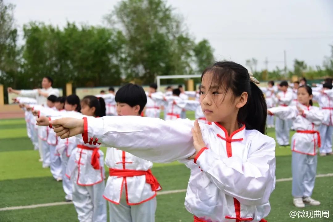 邯郸曲周:传统武术进校园,助力学生增强体魄