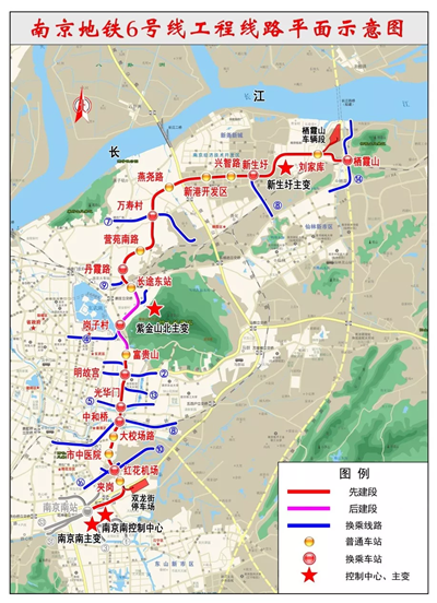 南京地方企业首台盾构在地铁6号线始发 今年底15条地铁线路共建