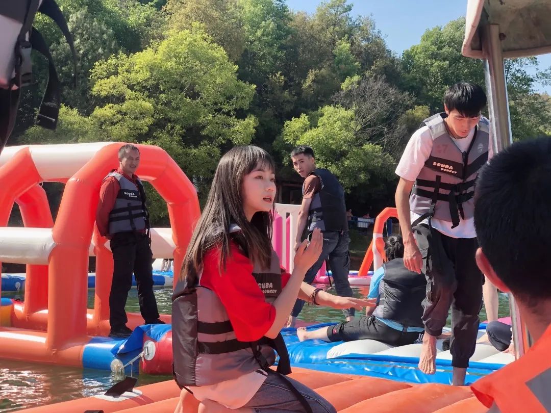 野鸭湖水上冲关乐园五一来打卡