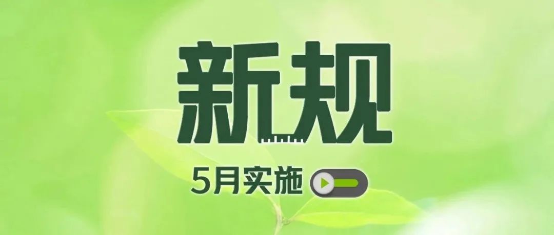 5月新規來了