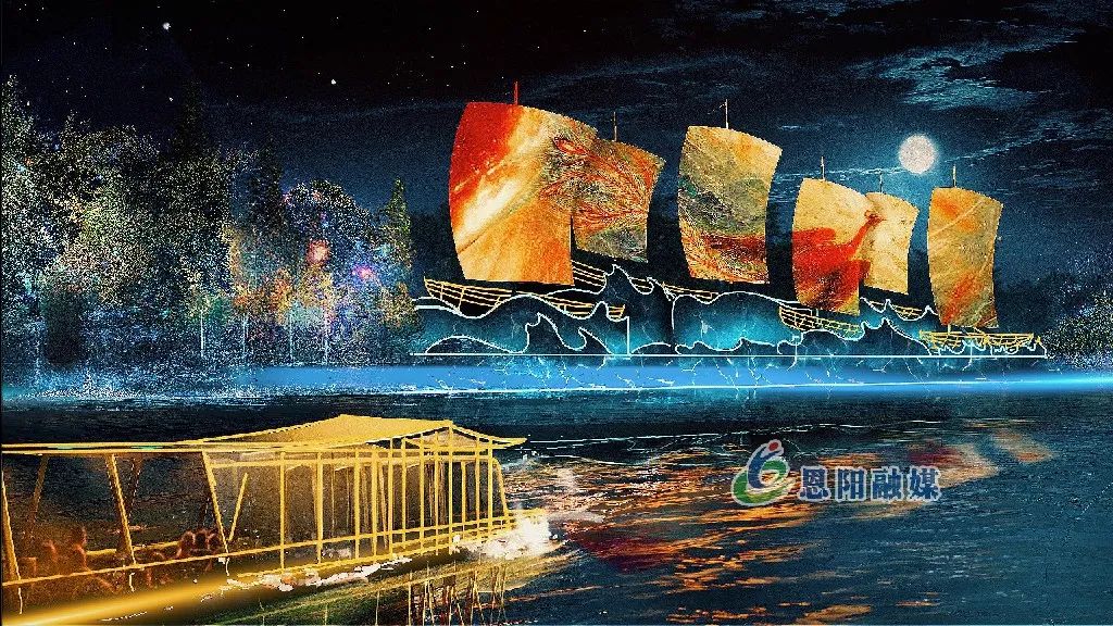 第三幕 文昌盛会第二幕 红梅定情第一幕 天作之合"恩阳船说"以天下