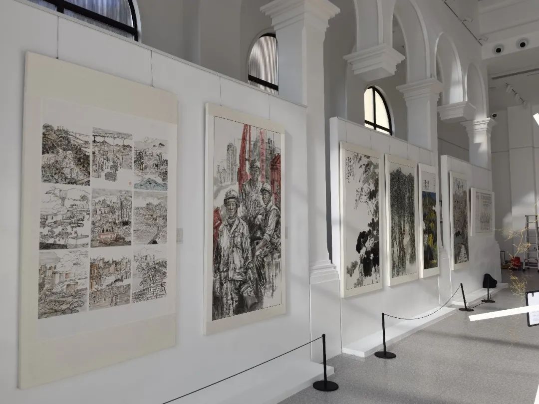 五一去哪玩来南昌高新区美术馆看建区三十周年书画展啦