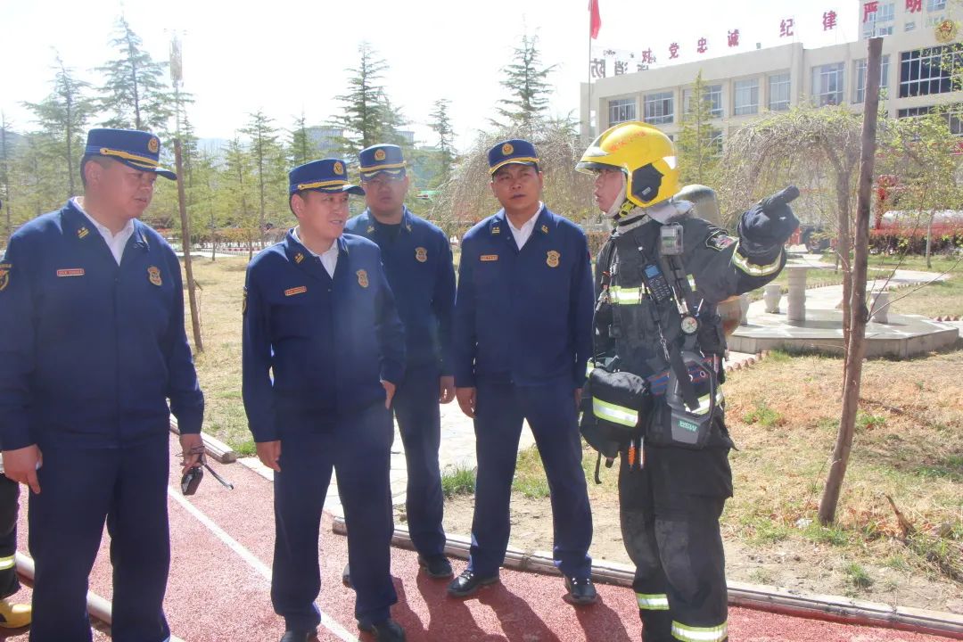 拉萨支队开展作战训练安全现场想定演练