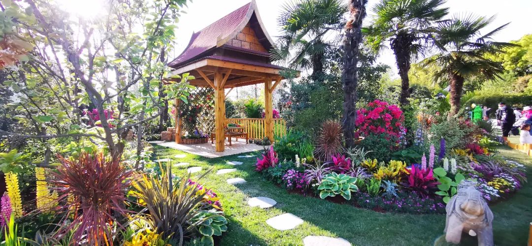 2021上海国际花展丨主题庭院展区泰国园