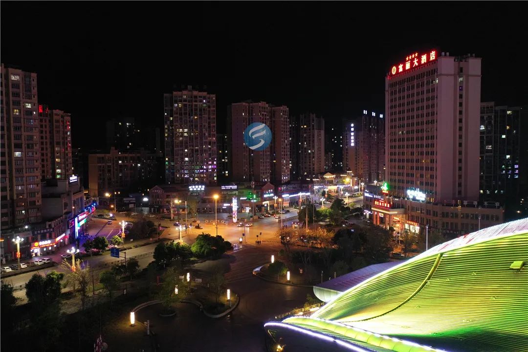 惊艳富顺2021年夜晚最新打开方式