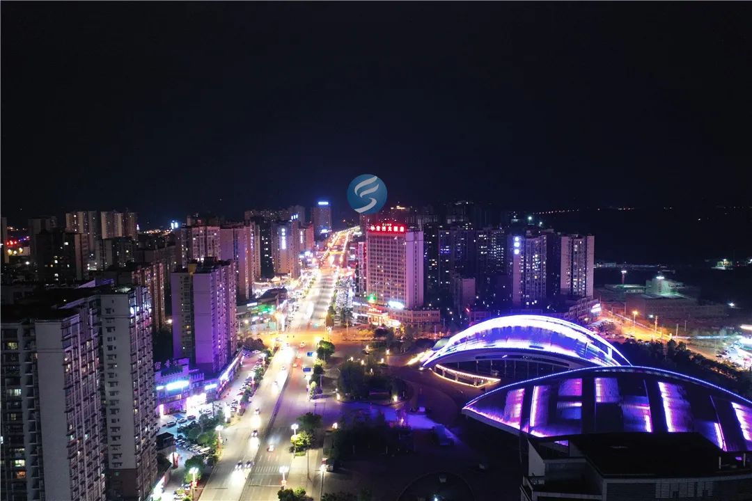 惊艳富顺2021年夜晚最新打开方式