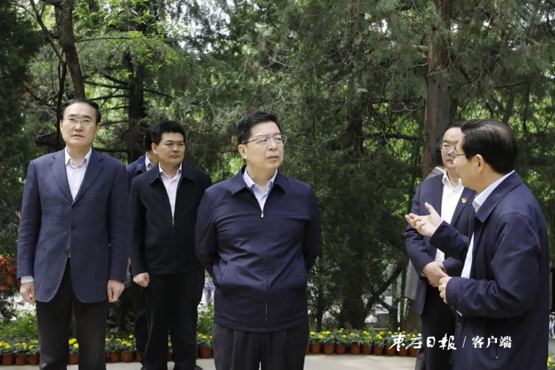 陈平到山亭调研党史学习教育乡村振兴和五一旅游安全工作