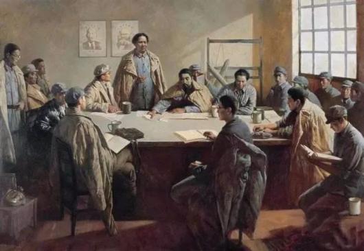 1935年1月15日至17日,中央政治局在遵义召开扩大会议.