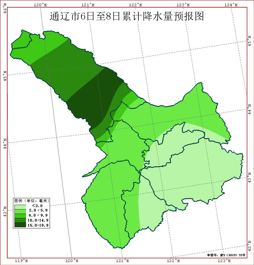 科左中旗行政区划地图图片