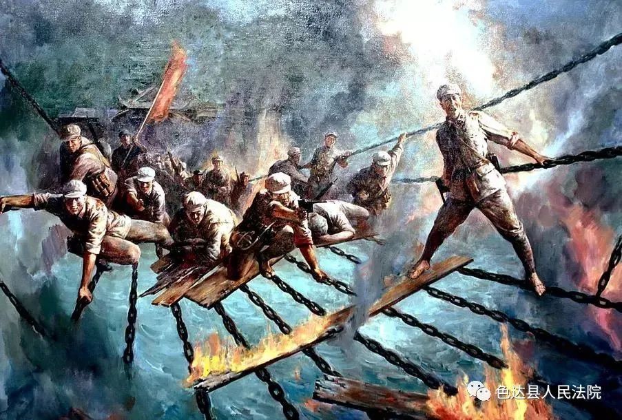 学党史飞夺泸定桥中国革命史上的不朽篇章