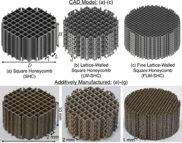 科研进展3d打印多材料复合材料用于顺应性和应变恢复结构的定制