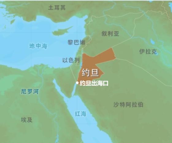 约旦差点沦为内陆国为何从沙特获得了19公里海岸线