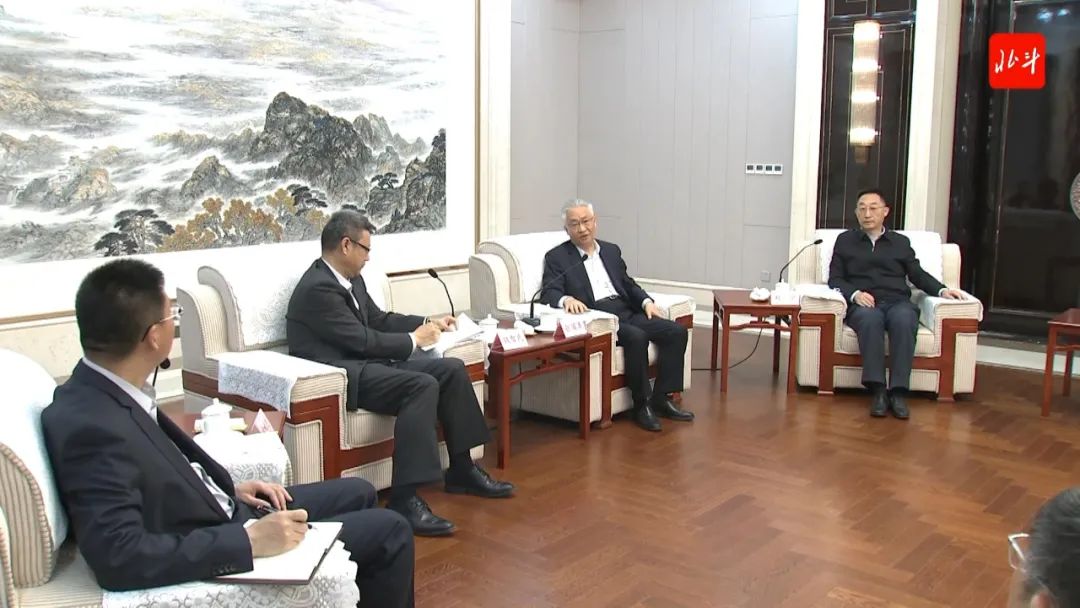 张国清刘宁会见国家电力投资集团董事长钱智民并出席签约仪式