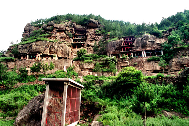 诗途情韵《平凉陈家洞石窟》陈家洞石窟位于甘肃省平凉市庄浪县