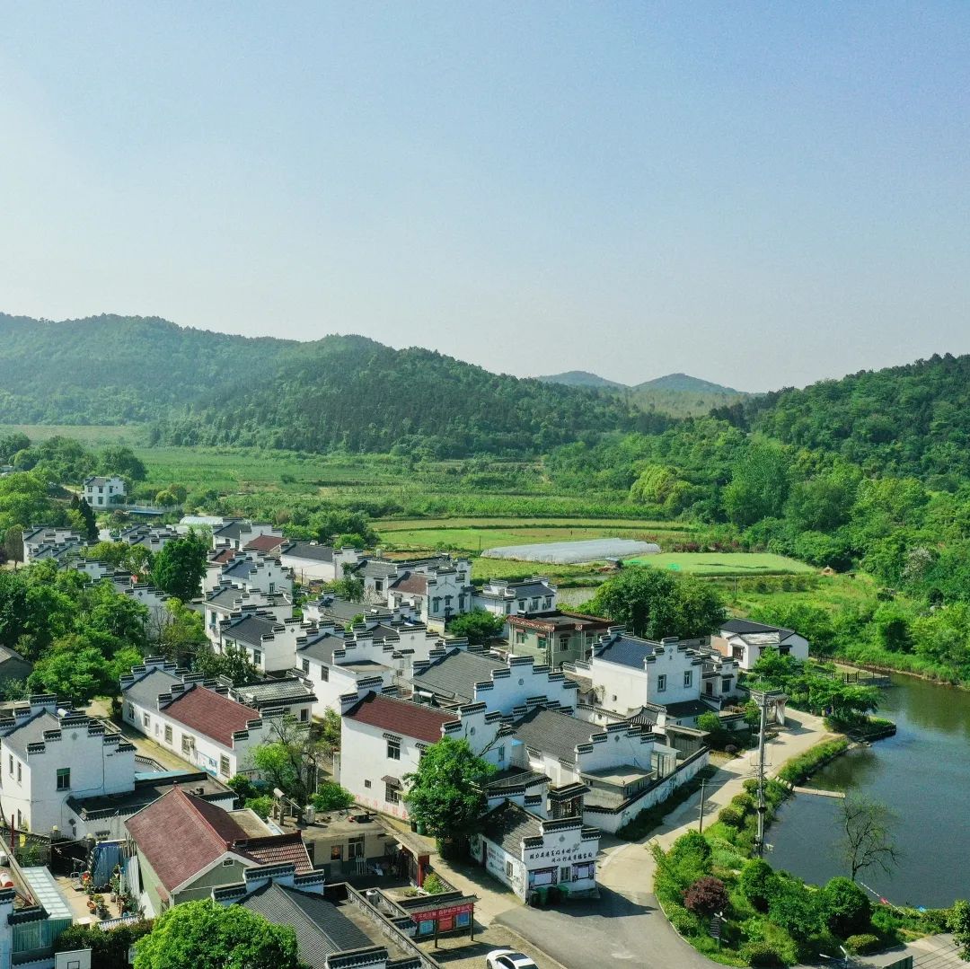 小凤山自然村不大, 30几户人家,但位于省界上,与南京江宁区陆郎镇紧