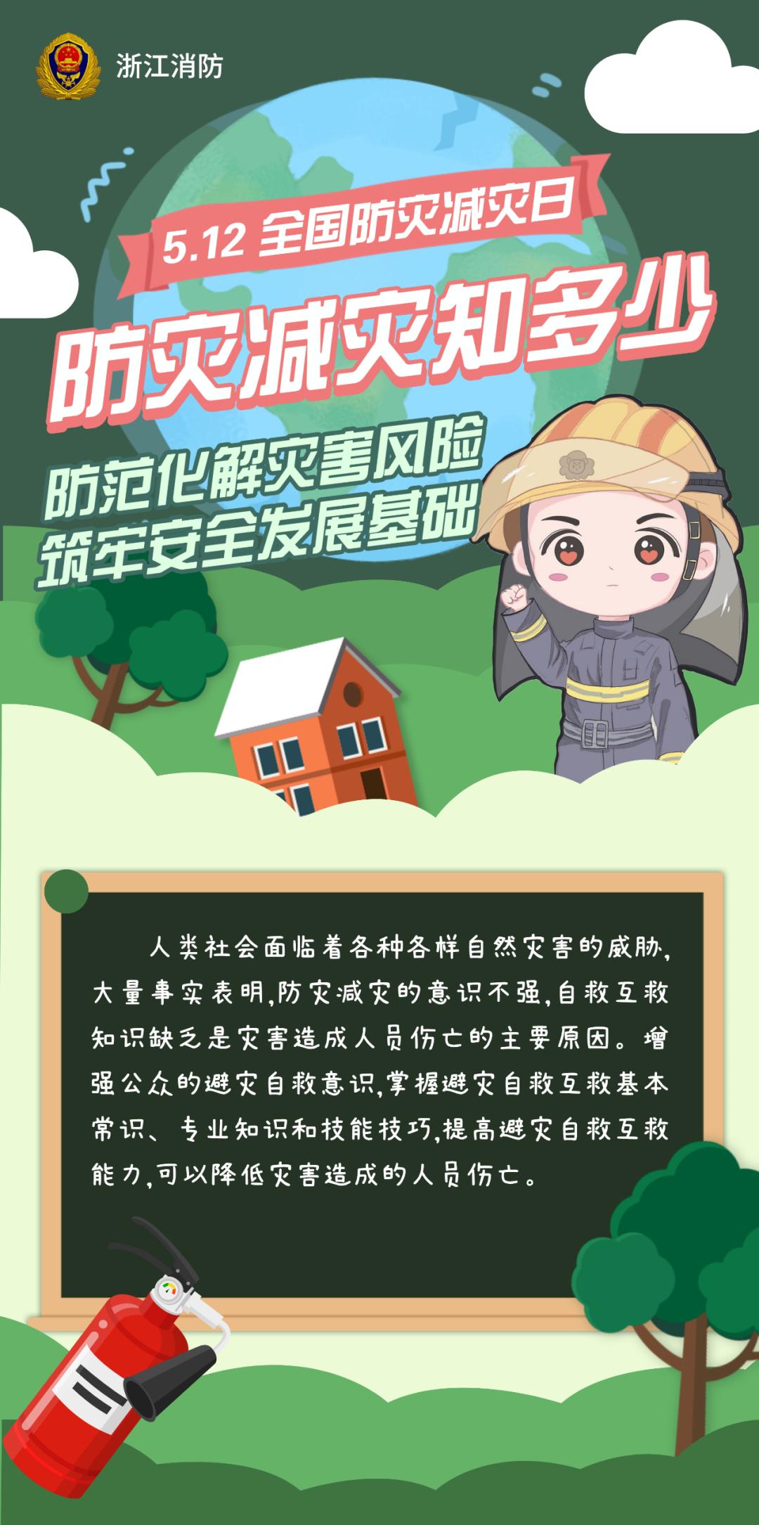 普及防灾减灾科学知识掌握应急避险技能与我们每个人息息相关只有这样