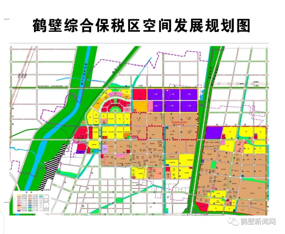 鹤壁市新区地图图片
