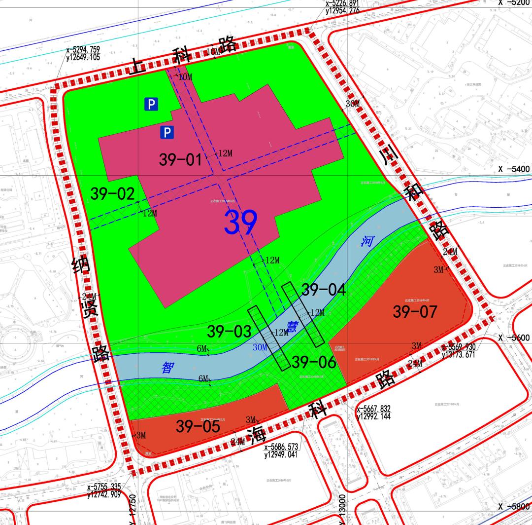 四至范围:  东至川和路  南至海科路  西至纳贤路  北至上科路 规划