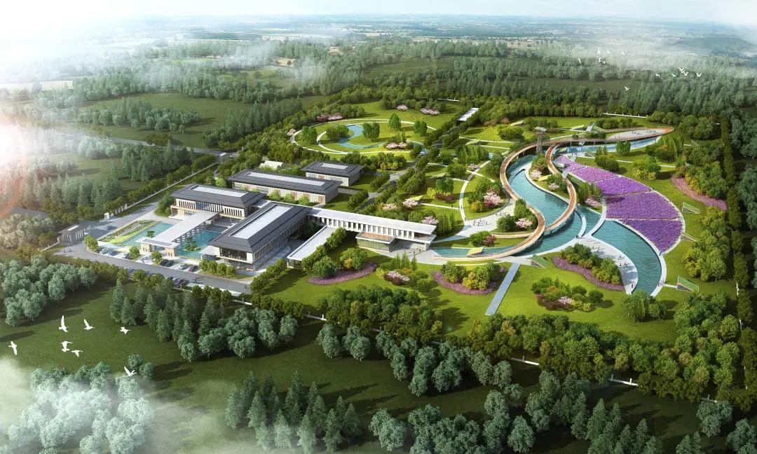 雄安新区起步区2#水资源再生中心效果图中国城市建设研究院有限咕司