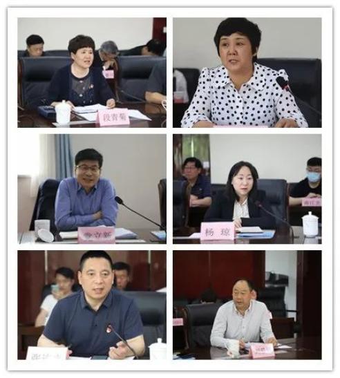 座谈会上,白旭春院长介绍了灵宝法院概况,重点汇报了解决"立案难"