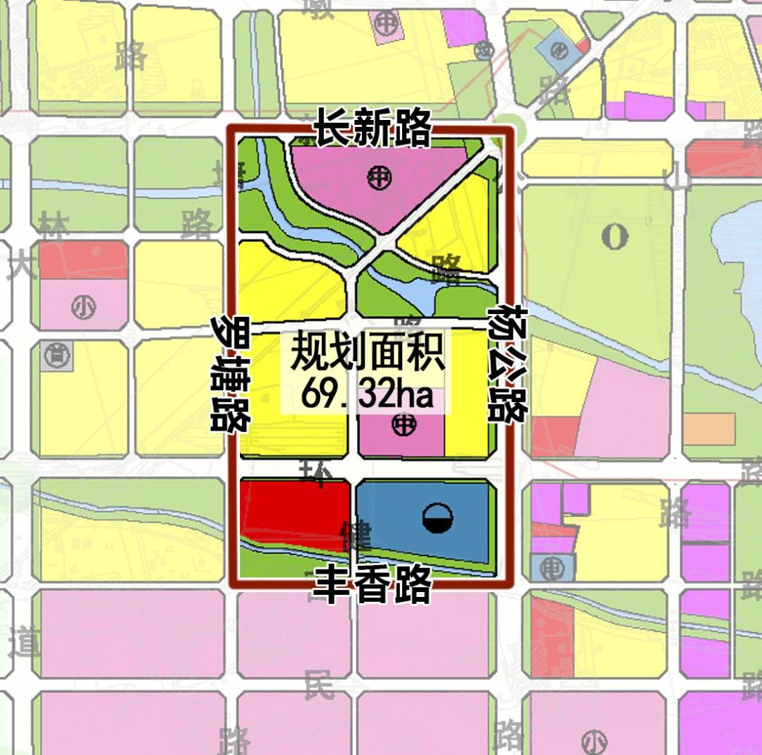 长丰北城规划图图片