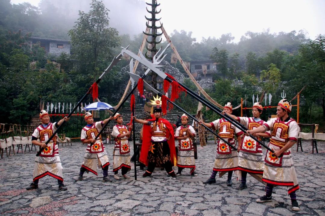 珙县僰人文化图片
