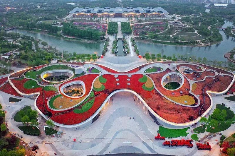 花博会花开中国梦相约崇明交运巴士带您游