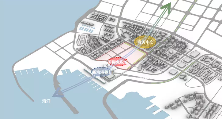 海口国际免税城位置图片