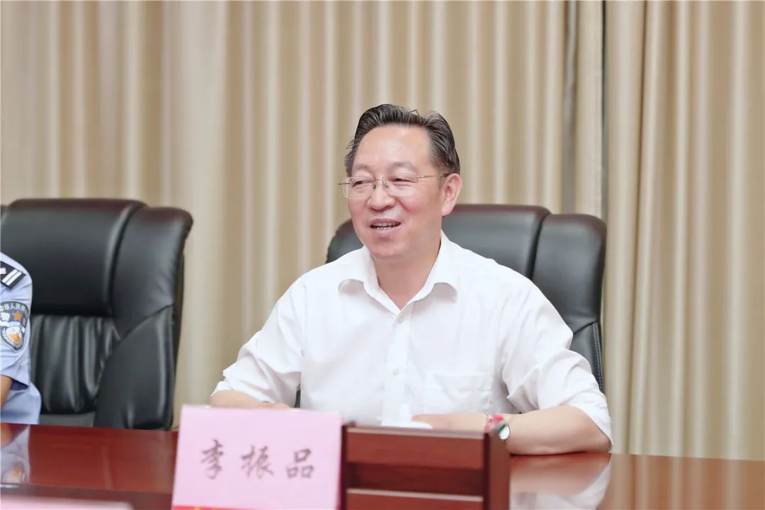 李振品走访调研政法队伍教育整顿工作