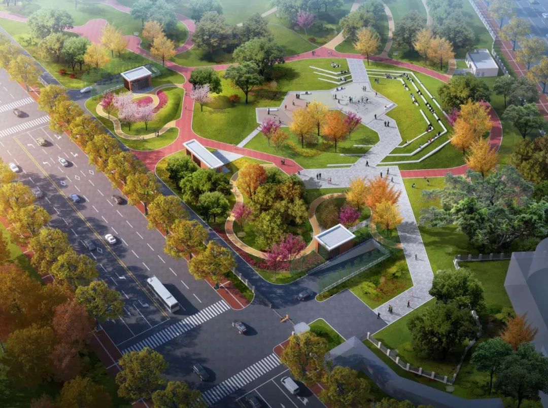 成都发布其中,新华公园地下停车场合理利用城市公园绿地地下空间建设