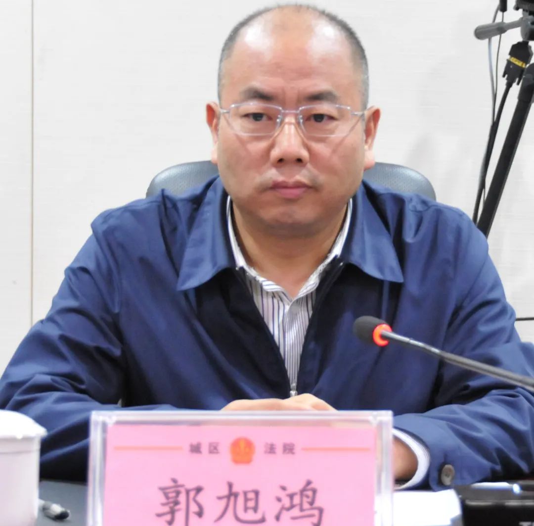 会上,张猛常务副部长宣读了区委组织部关于张占社同志任驻晋城市城区