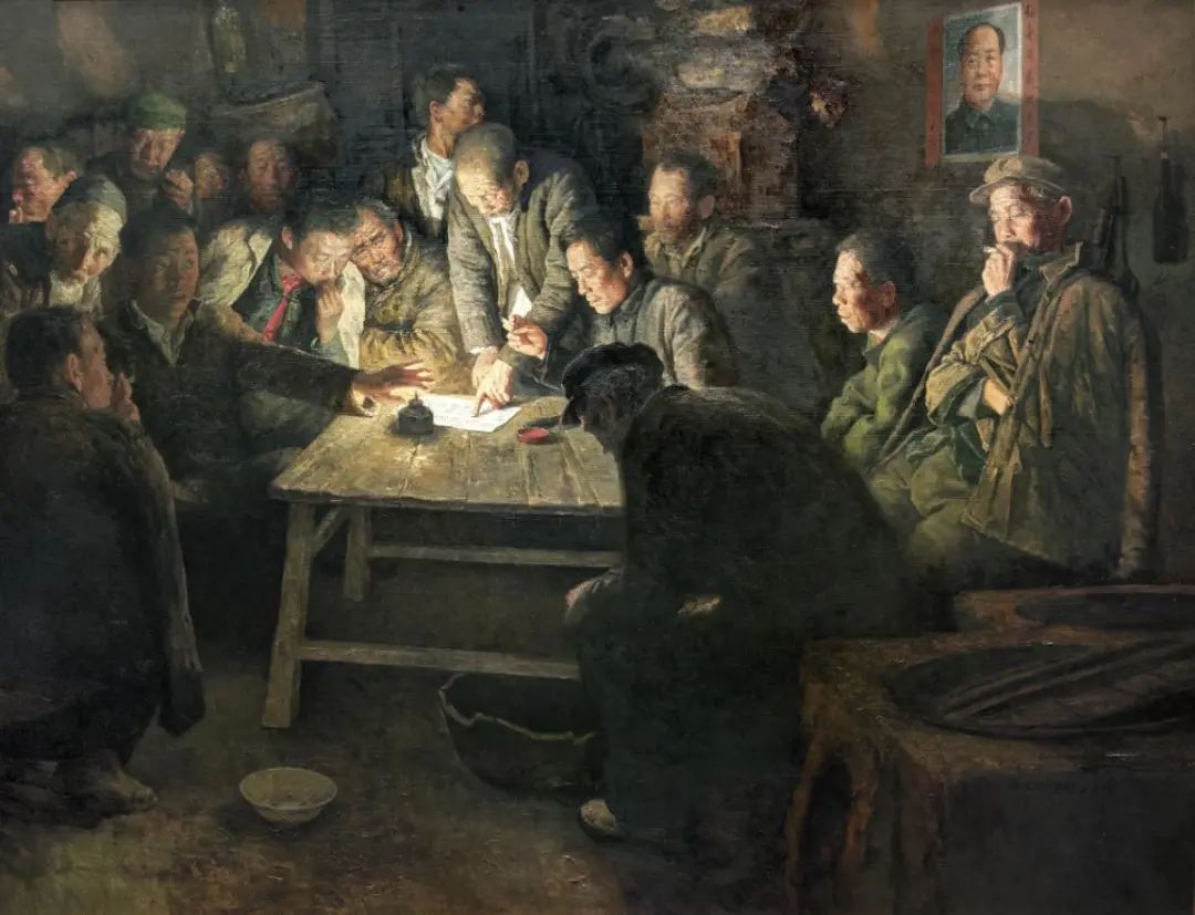 滁州红色故事│小岗村油画