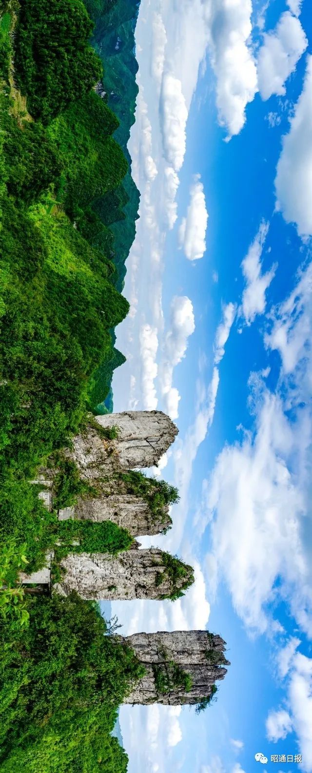 大美昭通丨镇雄赤水源头大雄古邦