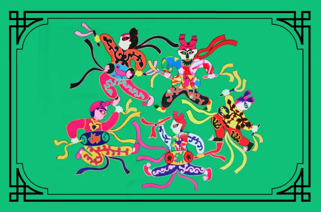 华池工艺巧儿布贴画