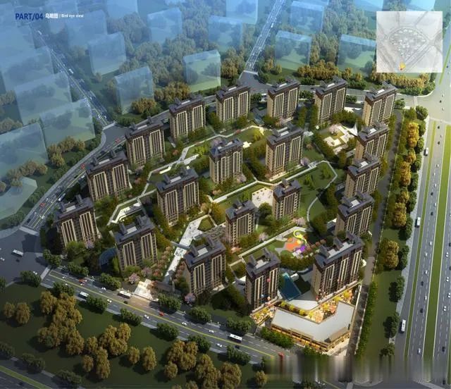 伊金霍洛旗正在建设中的小区都在这里