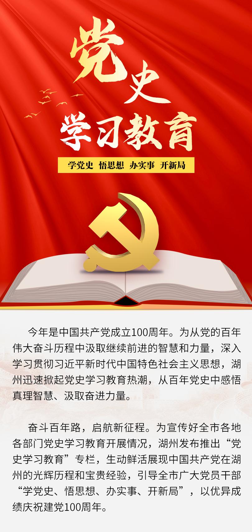 学党史 | 湖州部署开展党史学习教育巡回指导工作_澎湃号·政务_澎湃新闻-The Paper