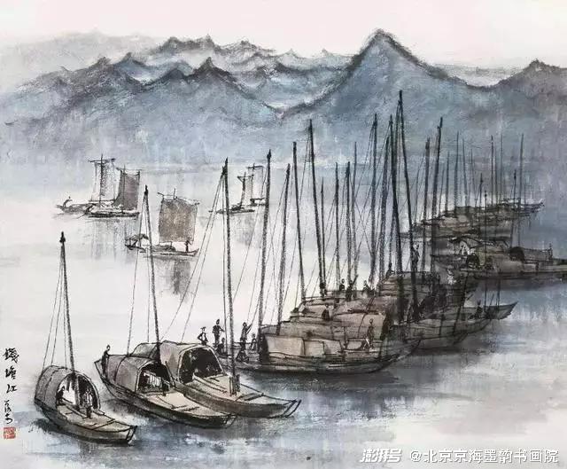 艺术推荐李可染的水墨艺术东方既白