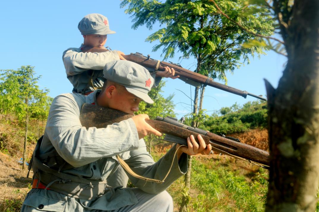 客串红军火一把宁德支队实景化课堂让党史学习教育走心