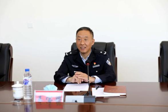 吉林市委党史学习教育第七巡回指导组到吉林市公安局调研指导