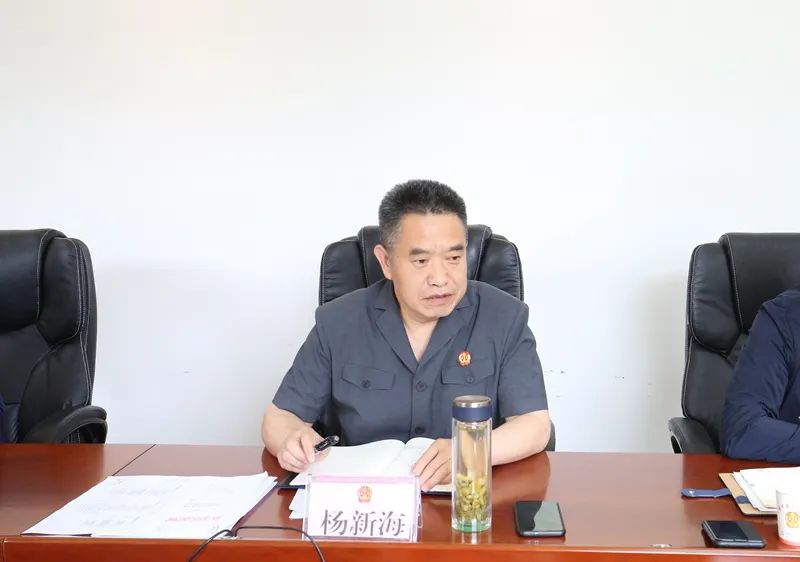 佛坪法院召开2021年政法队伍教育整顿专题民主生活会