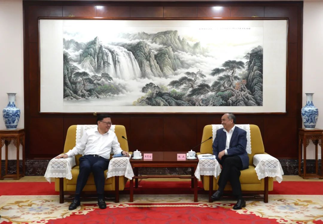 中交集团主要领导拜会山西省省长林武_澎湃号·政务_澎湃新闻-The Paper