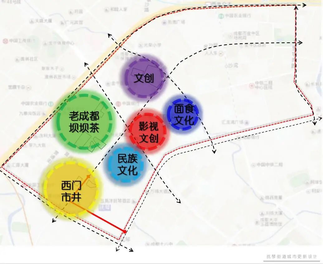 老西门市井生活一核: 以抚琴市井烟火生活为主题小编了解到,抚琴街道