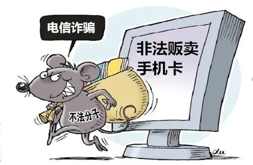 我为群众办实事非法买卖手机卡俩男子获刑一年