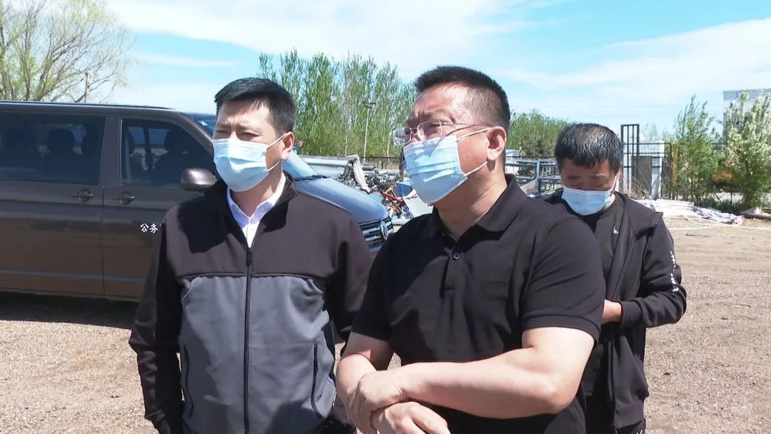 美丽讷河20日,市委书记温和深入到孔国乡境内的佳希环保工程公司现场